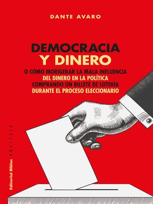 cover image of Democracia y dinero